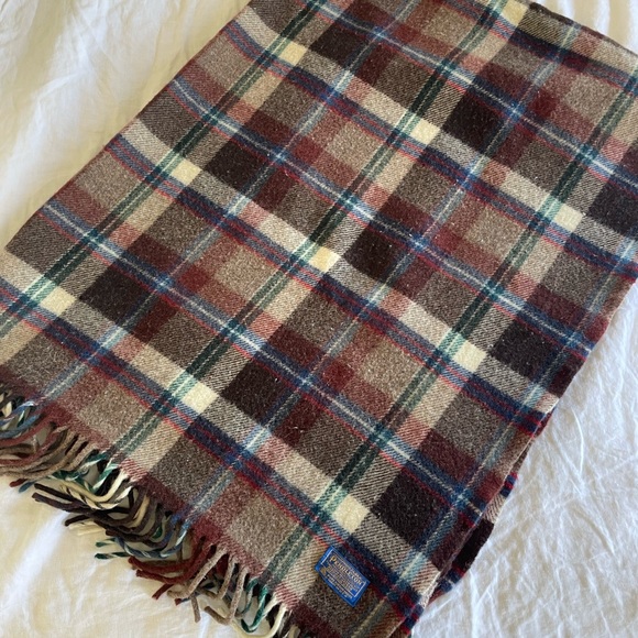 Pendleton Wool Plaid Blanket - Picture 1 of 2